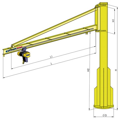 Pillar Jib Crane Type SK-I documentation