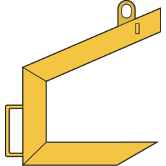Coil Hook Type CKBG sideview Coil Hook Type CKBG