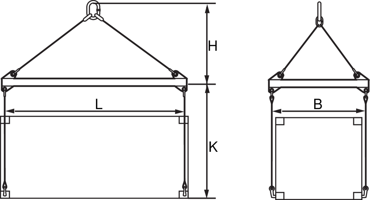 Container Lifting Beam Type C and D Container Lifting Beam Type C and D