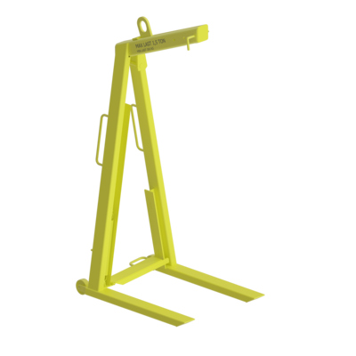 Foldable Pallet Fork Type 6040F, pallet fork for handling of standard pallets from the long side.