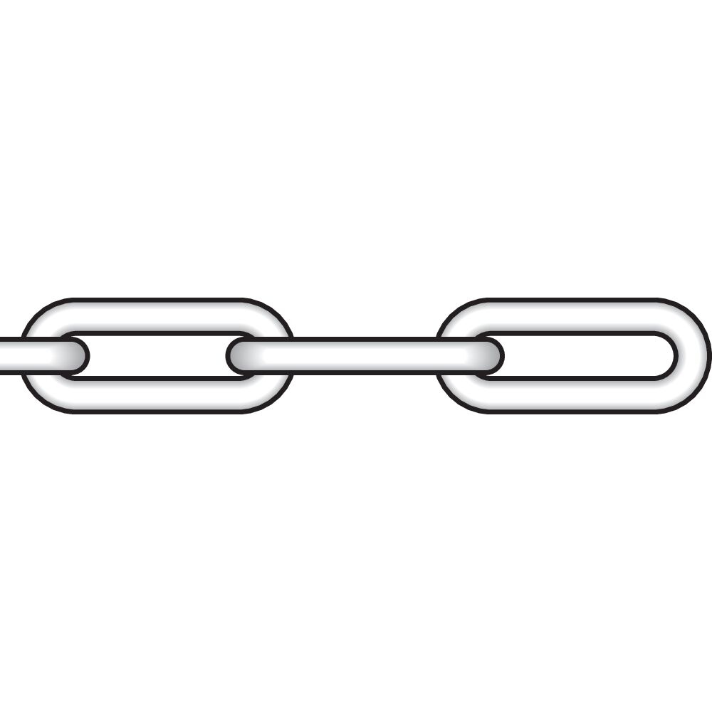 Galvanized long link grade 2 chain