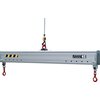 Lightweight adjustable aluminum spreader beam with movable hooks Adjustable Aluminum Monobeam Spreaders PALR ALU