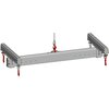 Lightweight adjustable aluminum H-bar spreader beam for load positioning H-bar Aluminium Adjustable Spreader Beams PALHR ALU