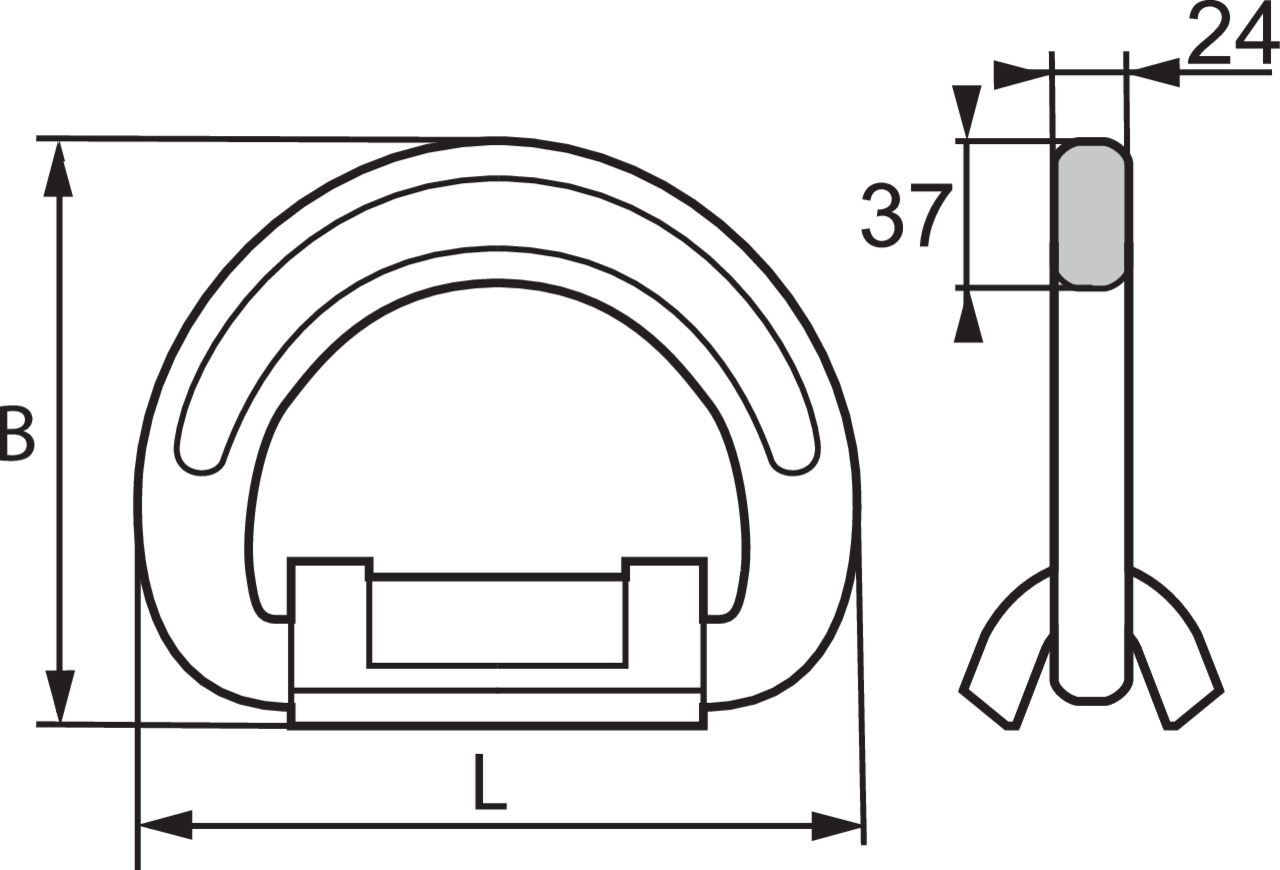 Tvirtinimo kilpa FA011C