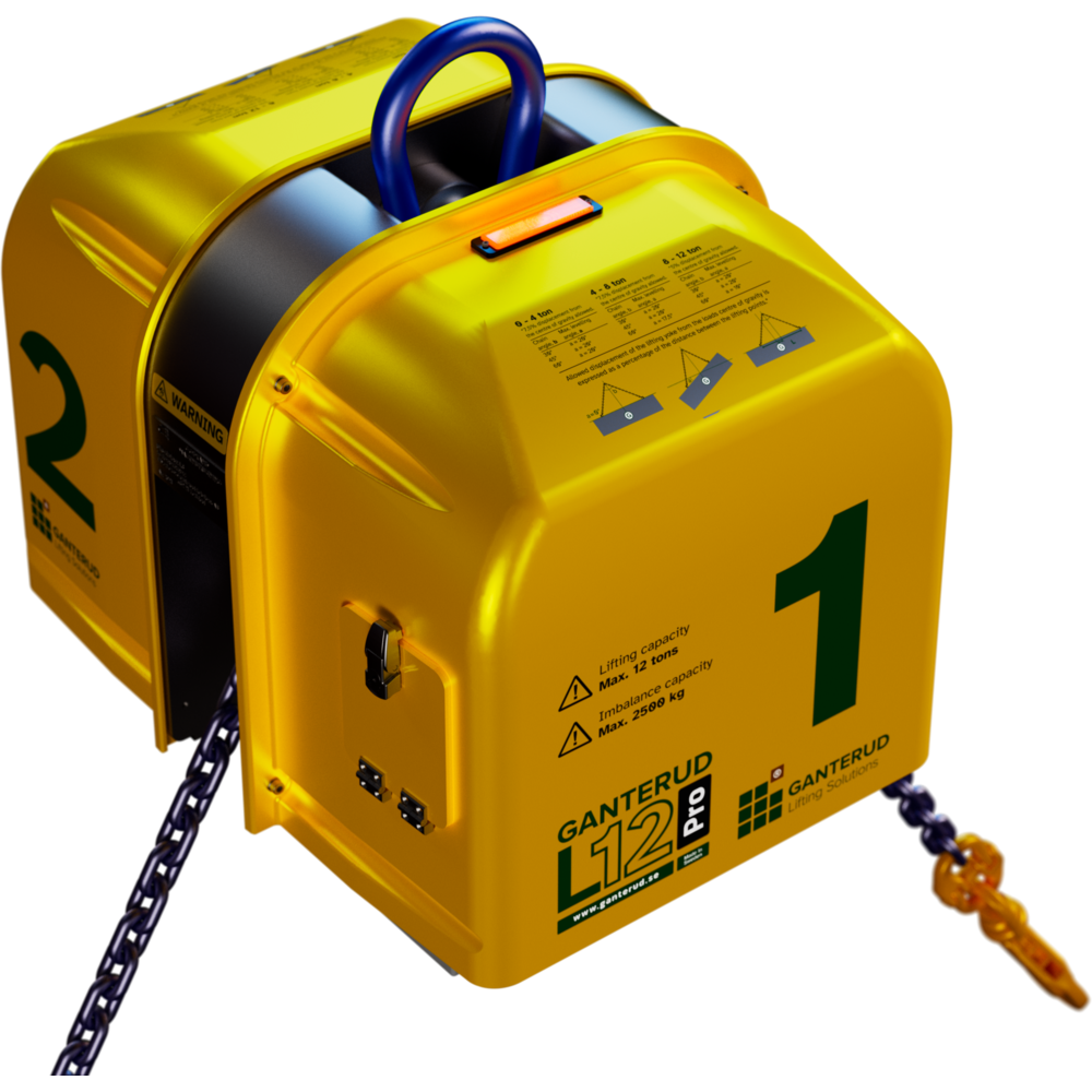 Ganterud L12 Pro with upper warning light
