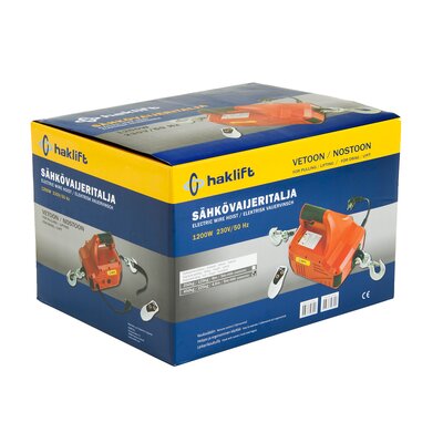 Elektrinė kėlimo ir traukimo gervė 230 V / 50 Hz