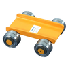 Cargo trolleys with iron wheels