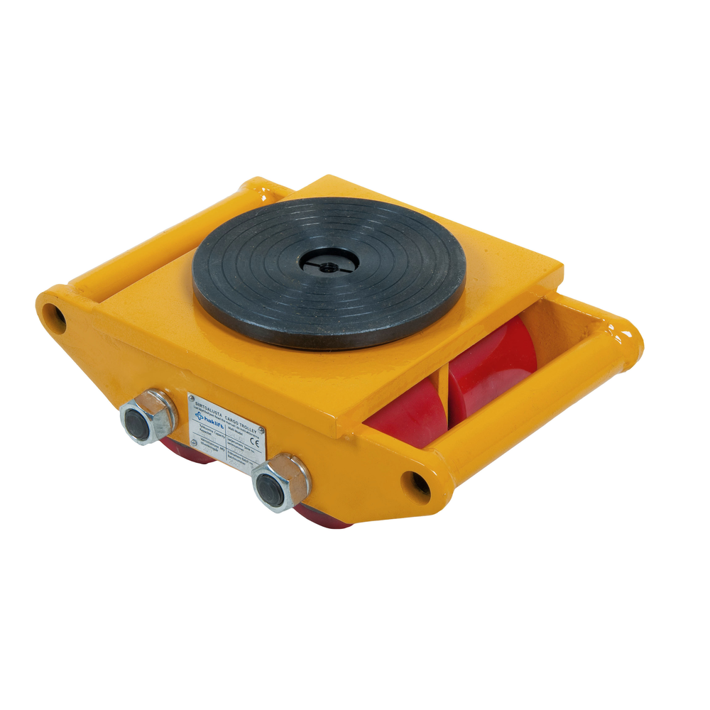 Cargo trolleys with turn table