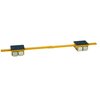 Cargo trolleys with adjustable bars