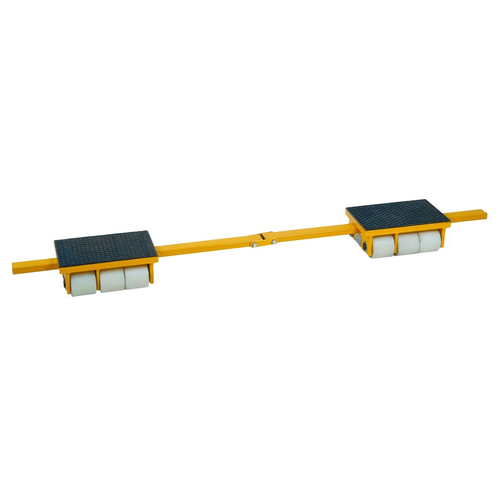 Cargo trolleys with adjustable bars