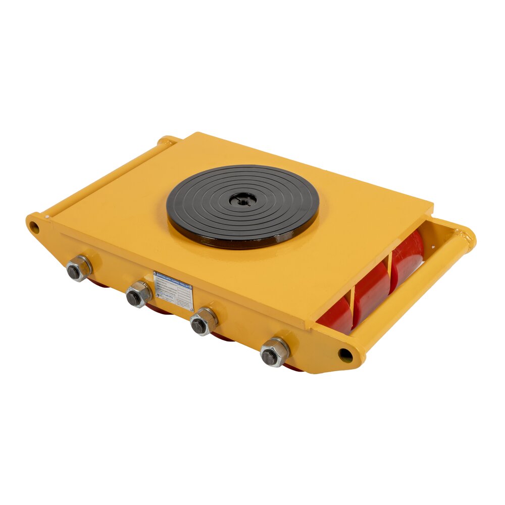 Cargo trolleys with turn table