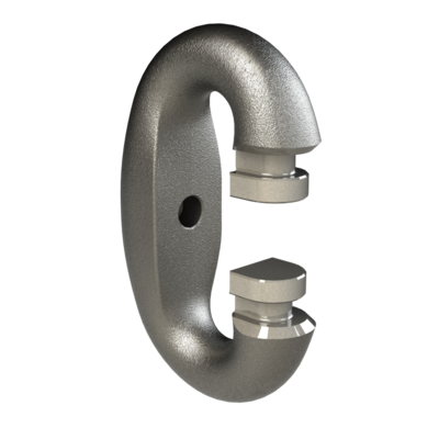 Quick Release Link for Pear Socket – the most reliable and safe coupling method.