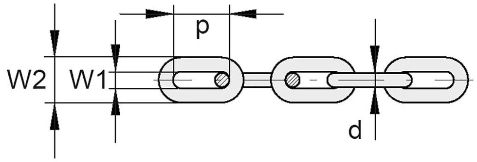POWERTEX PSL Grade 8 Short Link Lifting Chain | Certex Lietuva