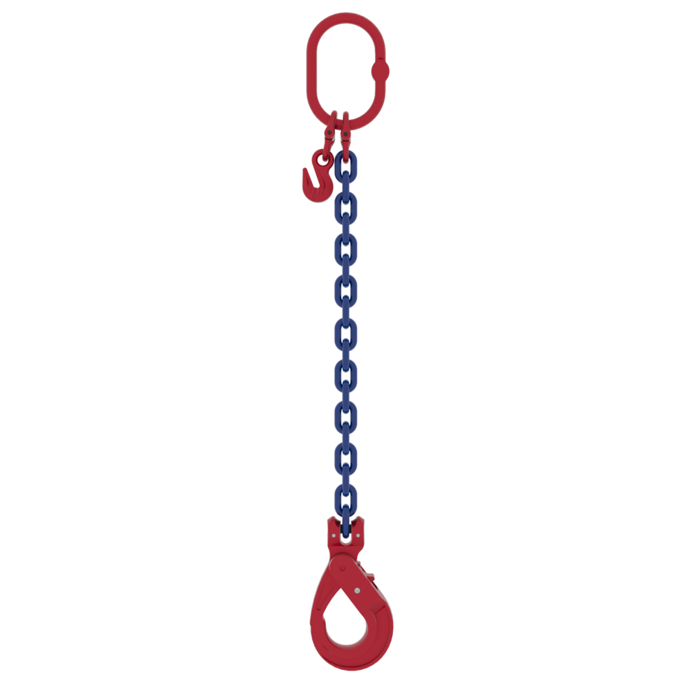 Chain Sling Powertex 1-leg with Safety Hook, Grade 10