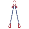Two leg chain sling with SHC latch hooks