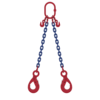 Powertex Two-Leg Chain Sling with Safety Hooks for Heavy Lifting