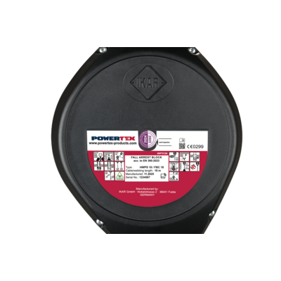 Kritimo sulaikymo blokas (su plieno lynu) – POWERTEX FBC