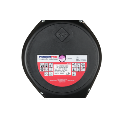 Kritimo sulaikymo blokas (su plieno lynu) – POWERTEX FBC