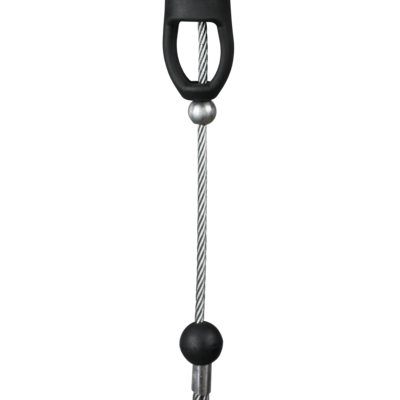 Mini kritimo sulaikymo blokas su plieniniu lynu - POWERTEX MBC25 