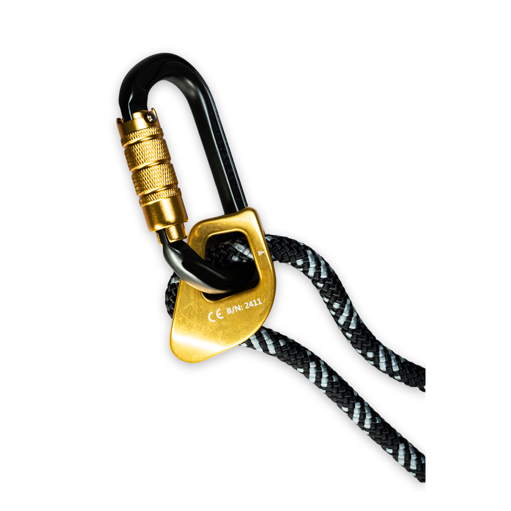 Work Positioning and Restraint Lanyard POWERTEX WPL/RL carabiner