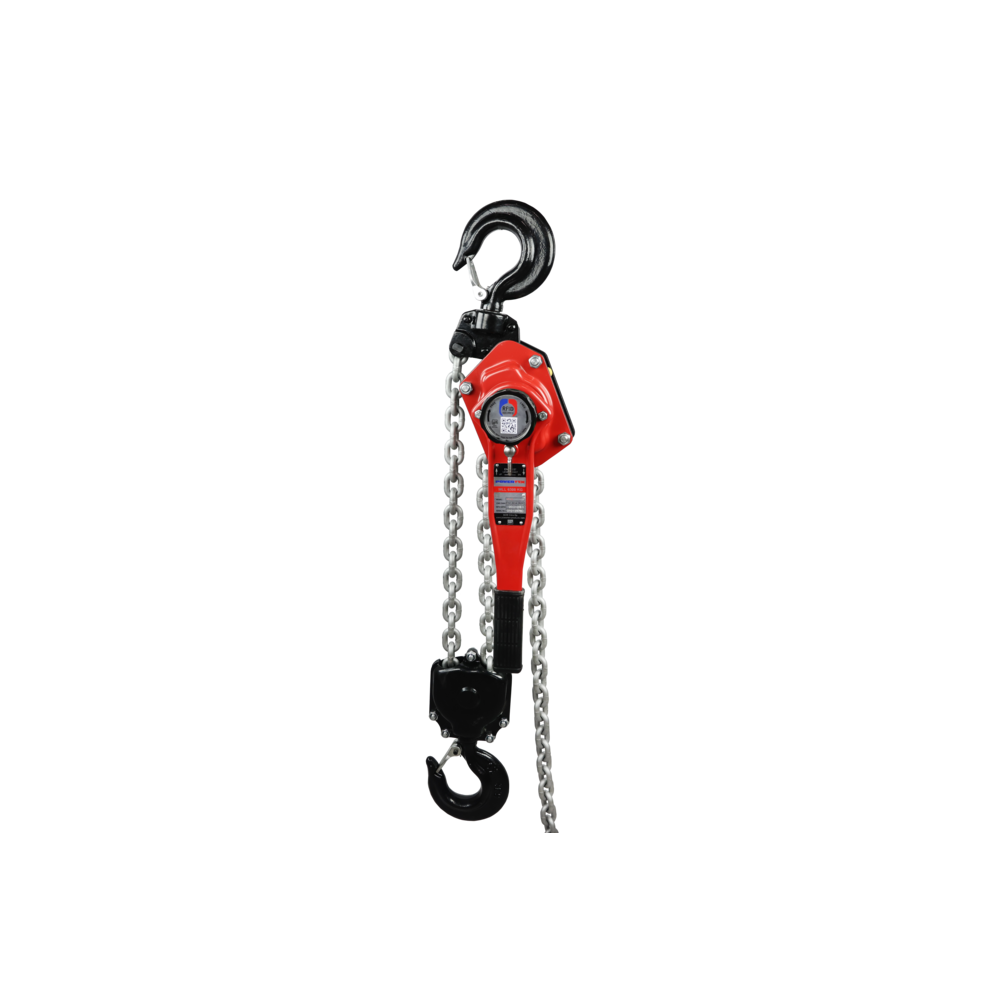 Lever Hoist POWERTEX PLH-S2 with electrogalvanized chain