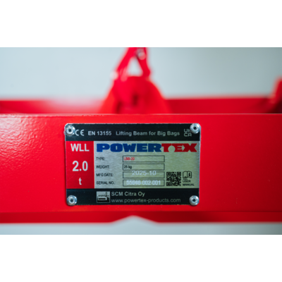 Traversa didmaišiams kelti  Powertex LBB