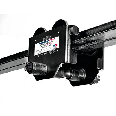 Push trolley with nameplate