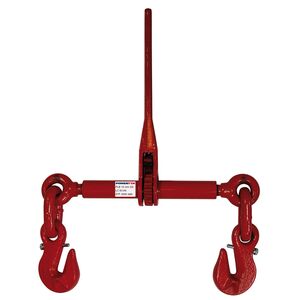 The POWERTEX PLB Load binder is equipped with pull pins that locks the chains inside the hooks.