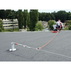 Certex supplies fall arrest equipment for roof mounting to secure working in heights.