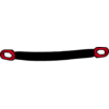 Towing slings with loops at the ends