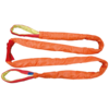 Tow slings for pulling or towing heavier machines