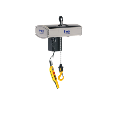 SWF electric chain hoists from the CHAINster series are designed for loads up to 5 ton