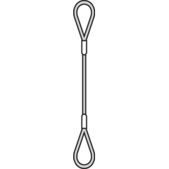 Wire Rope Lifting Sling WLS-101