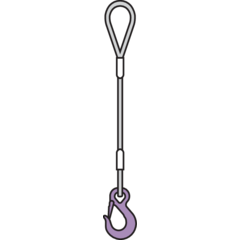 Wire Rope Lifting Sling WLS-115