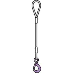 Wire Rope Lifting Sling WLS-116