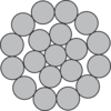 Steel wire rope - 1x19