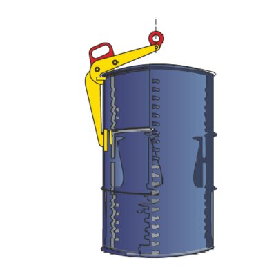 Drum lifting clamp TVKH