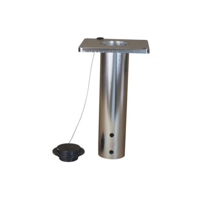 Flush mount for davit Crane 5PF5