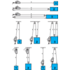 TIRFOR Pulling hoists are ment for lifting and or pulling, with unlimited lifting height and length.