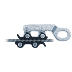 Wire Grips are the ideal tool to safely stretch copper and steel cables. Rope Pulling Clamp