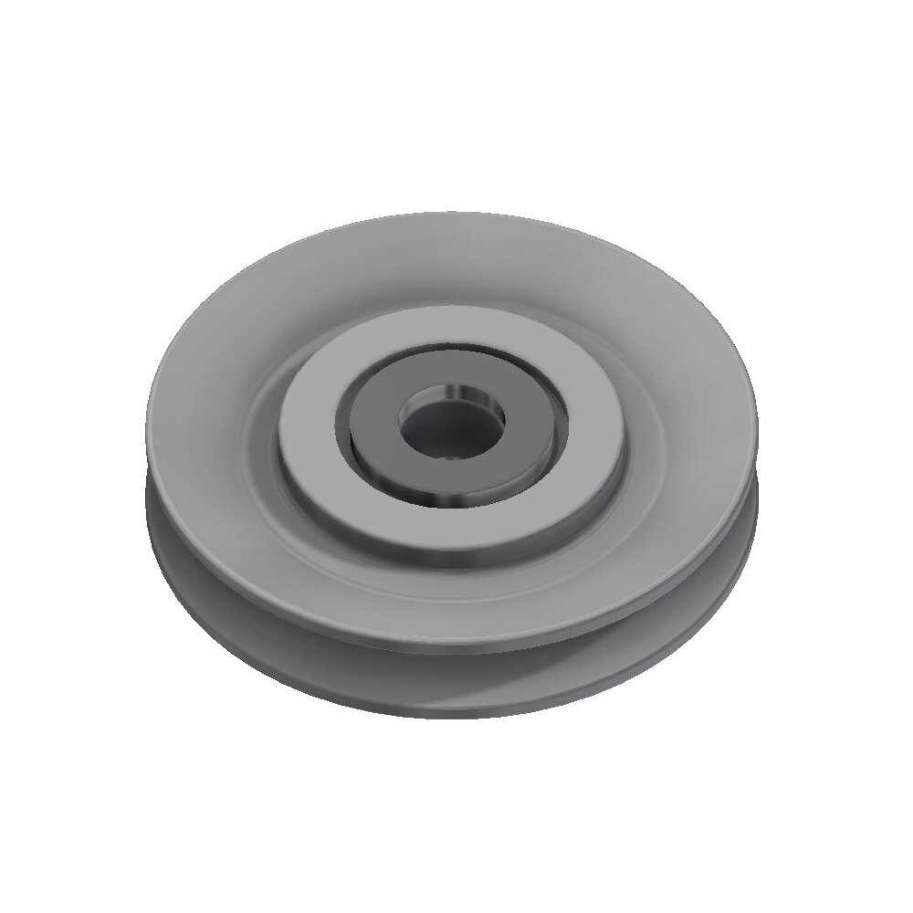 Designed for lifting solutions where crane wire rope is specified and for other gentle lifts Wire Rope Sheave 7100