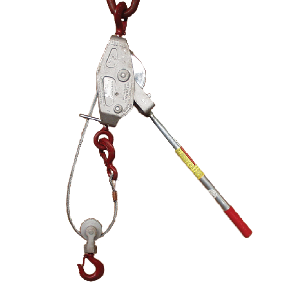 For lifting and pulling horizontal, vertical and angled position(s).