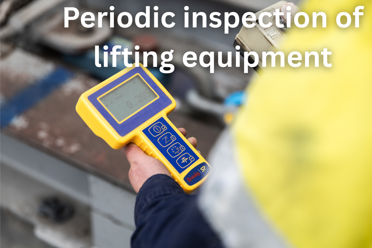 inspection of lifting equipment