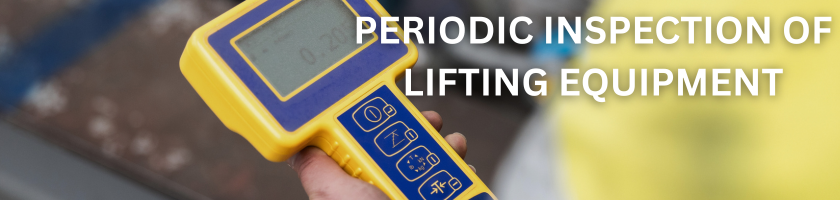 inspection of lifting equipment
