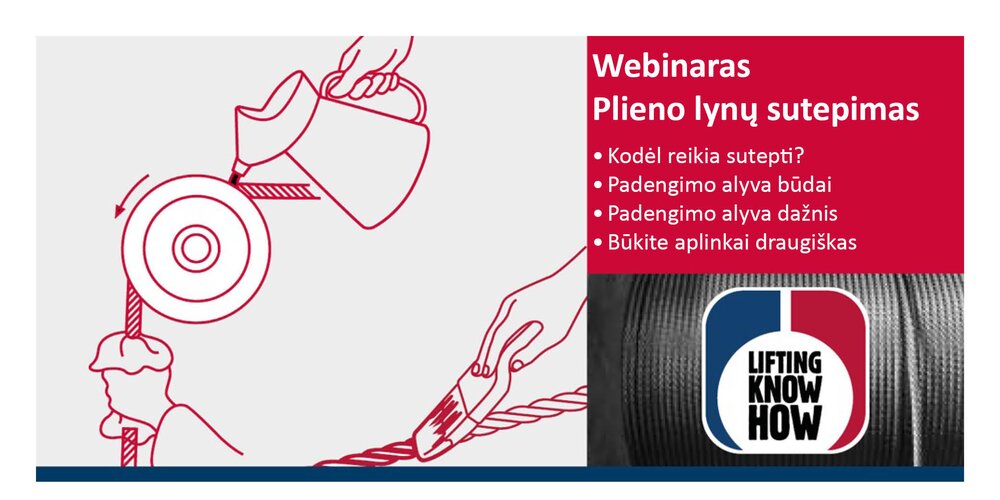LSG plieno lynų webinar'as Nr. 4 - Alyva (sutepimas)
